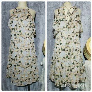 Last Chance - Esley butterfly cold shoulder dress 2  B162